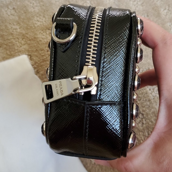 NEW💥PRADA Saffiano Mini Crossbody Bag - Picture 6 of 14